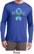 Hope Prostate Cancer Mens Dry Wicking Long Sleeve Shirt