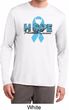 Hope Prostate Cancer Mens Dry Wicking Long Sleeve Shirt