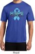 Hope Prostate Cancer Mens Moisture Wicking Shirt