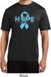 Hope Prostate Cancer Mens Moisture Wicking Shirt