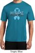 Hope Prostate Cancer Mens Moisture Wicking Shirt