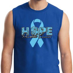 Hope Prostate Cancer Mens Muscle Shirt Hope Prostate Cancer Mens Muscle Shirt