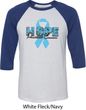 Hope Prostate Cancer Mens Raglan Shirt