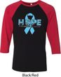 Hope Prostate Cancer Mens Raglan Shirt