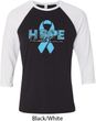 Hope Prostate Cancer Mens Raglan Shirt