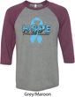 Hope Prostate Cancer Mens Raglan Shirt