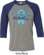 Hope Prostate Cancer Mens Raglan Shirt
