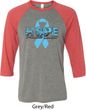 Hope Prostate Cancer Mens Raglan Shirt