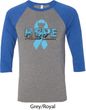 Hope Prostate Cancer Mens Raglan Shirt