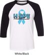 Hope Prostate Cancer Mens Raglan Shirt