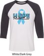 Hope Prostate Cancer Mens Raglan Shirt