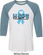 Hope Prostate Cancer Mens Raglan Shirt