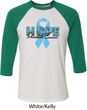 Hope Prostate Cancer Mens Raglan Shirt