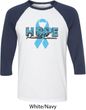 Hope Prostate Cancer Mens Raglan Shirt