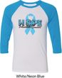 Hope Prostate Cancer Mens Raglan Shirt