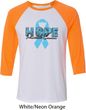 Hope Prostate Cancer Mens Raglan Shirt