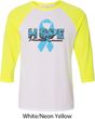 Hope Prostate Cancer Mens Raglan Shirt