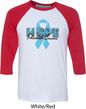 Hope Prostate Cancer Mens Raglan Shirt
