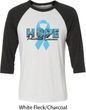 Hope Prostate Cancer Mens Raglan Shirt