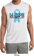 Hope Prostate Cancer Mens Sleeveless Moisture Wicking Shirt
