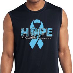 Hope Prostate Cancer Mens Sleeveless Moisture Wicking Shirt Hope Prostate Cancer Mens Sleeveless Moisture Wicking Shirt