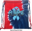 Hope Prostate Cancer Tie Dye Bag