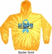 Hope Prostate Cancer Tie Dye Hoodie