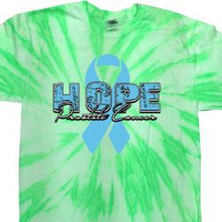 Hope Prostate Cancer Twist Tie Dye Shirt Hope Prostate Cancer Twist Tie Dye Shirt