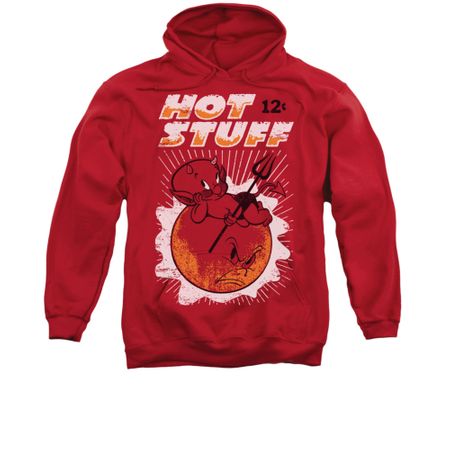 Hot Stuff Hoodie On The Sun Red Sweatshirt Hoody