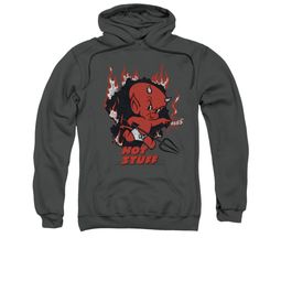 Hot Stuff Hoodie Singe Charcoal Sweatshirt Hoody
