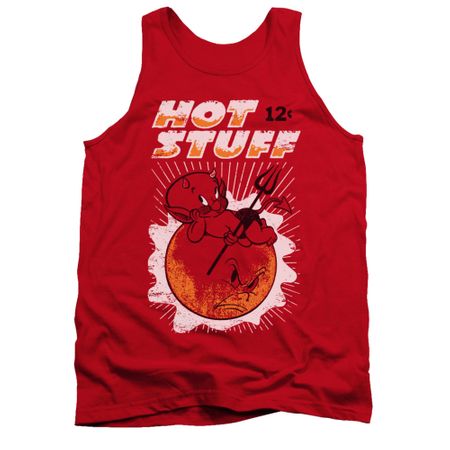 Hot Stuff Shirt Tank Top On The Sun Red Tanktop