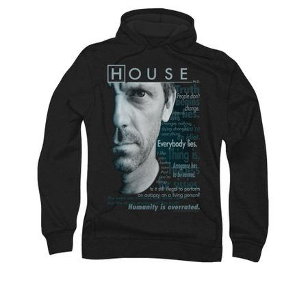 House Hoodie Sayings Black Sweatshirt Hoody