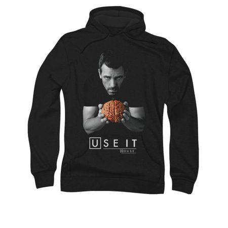 House Hoodie Use It Black Sweatshirt Hoody