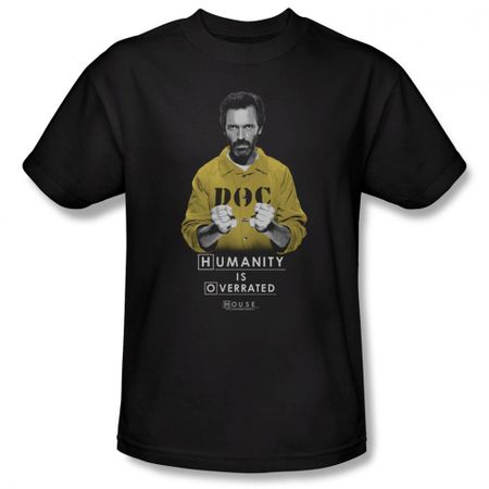 House Shirt Arrested Black T-Shirt