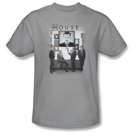 House Shirt Cast Silver T-Shirt