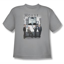 House Shirt Kids Cast Silver T-Shirt