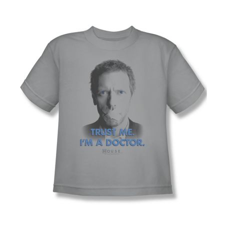 House Shirt Kids Trust Me Silver T-Shirt