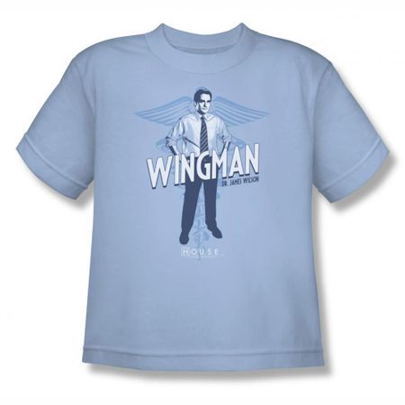 House Shirt Kids Wingman Light Blue T-Shirt