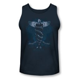 House Shirt Tank Top Humanity Is Overated Navy Tanktop