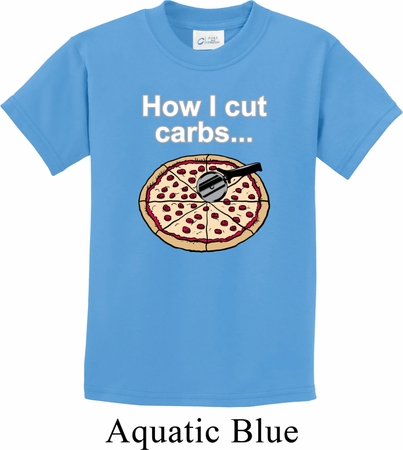 How I Cut Carbs Kids Shirt