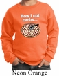 How I Cut Carbs Kids Sweatshirt