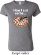 How I Cut Carbs Ladies Crewneck Shirt
