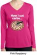 How I Cut Carbs Ladies Dry Wicking Long Sleeve Shirt