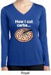 How I Cut Carbs Ladies Dry Wicking Long Sleeve Shirt