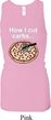 How I Cut Carbs Ladies Longer Length Racerback Tank Top