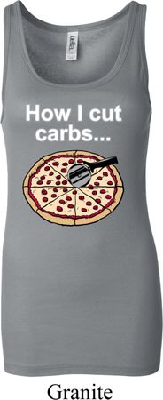 How I Cut Carbs Ladies Longer Length Tank Top