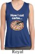 How I Cut Carbs Ladies Sleeveless Moisture Wicking Shirt