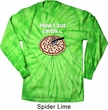 How I Cut Carbs Long Sleeve Tie Dye Shirt