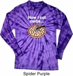 How I Cut Carbs Long Sleeve Tie Dye Shirt