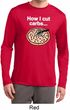 How I Cut Carbs Mens Dry Wicking Long Sleeve Shirt